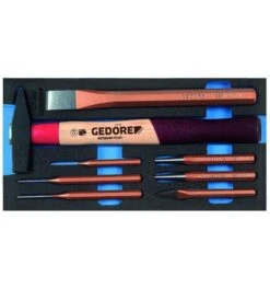 Gedore Meißel-Sortiment In 1/3 CT-Modul