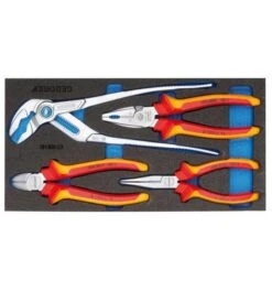 Gedore VDE-Zangen-Sortiment In 1/3 CT-Modul