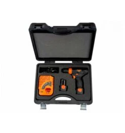Bahco Akku-Bohrmaschine 3/8" Mit 10 Mm Schnellspannfutter, Inkl. 2 Lithium-Ionen-Akkus Und Ladegerät, Im Hartschalenkoffer (12V X 2,0 Ah) -Heimwerkzeuge akku bohrmaschine 971015 czm