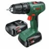 Bosch Akku-Schlagbohrmaschine EasyImpact 18V-40: 2x Akkupack PBA 18V 2.0Ah W-A