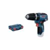 Bosch Akku-Schlagbohrmaschine GSB 12V-35, Gürtelclip + Bithalter, L-BOXX Mit Einlagen
