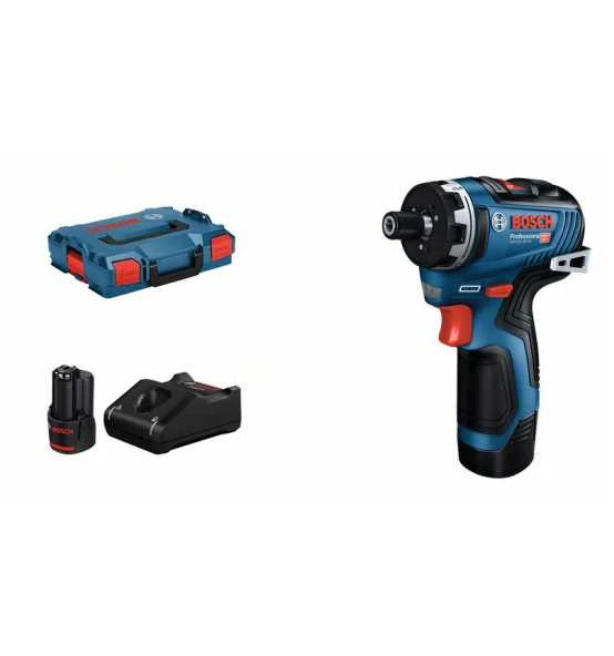 Bosch Akku-Schrauber GSR 12V-35 HX, 2 X Akku GBA, Ladegerät, Zubehör, L-BOXX Mit Einlagen 1 Bosch Akku-Schrauber GSR 12V-35 HX, 2 X Akku GBA, Ladegerät, Zubehör, L-BOXX Mit Einlagen