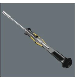 Wera 1569 ESD Kraftform Micro Steckschlüssel, 3,2 X 60 Mm -Heimwerkzeuge aussensechskantschraubendreher mit laengsgriff 809589 czm