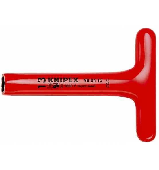 Knipex Steckschlüssel Mit T-Griff 300 Mm, SW 17 1 Knipex Steckschlüssel Mit T-Griff 300 Mm, SW 17