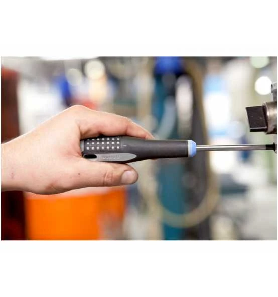 Bahco ERGO Schraubendreher Für Pozidriv-Schrauben Mit Ansatz Und Gummigriff, PZ2 X 125 mm 2 Bahco ERGO Schraubendreher Für Pozidriv-Schrauben Mit Ansatz Und Gummigriff, PZ2 X 125 mm – Bild 2
