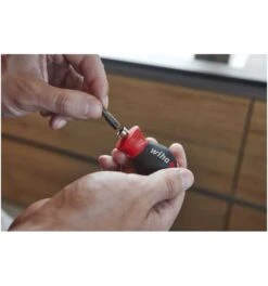 Wiha Schraubendreher Mit Bit Magazin Magnetisch Pozidriv, Phillips Mit 6 Bits, Stubby, 1/4" In Blister (33741) -Heimwerkzeuge bit schraubendreher bithalter mit griff 1277031 czm