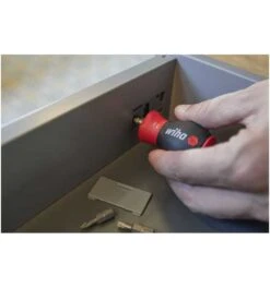 Wiha Schraubendreher Mit Bit Magazin Magnetisch Pozidriv, Phillips Mit 6 Bits, Stubby, 1/4" In Blister (33741) -Heimwerkzeuge bit schraubendreher bithalter mit griff 1277037 czm