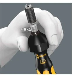 Wera Serie 7400 Kraftform ESD Einstellbare Drehmomentschraubendreher (0,1-1,0 Nm) Mit Schnellwechselfutter, 7436 ESD X 0,30-1,00 Nm -Heimwerkzeuge bitaufnahme 762574 czm