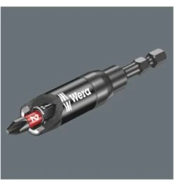 Wera 897/4 IMP R SB Impaktor Halter Mit Ringmagnet Und Sprengring, 1/4" X 75 Mm -Heimwerkzeuge bithalter 807804 czm
