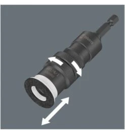 Wera 881/4/1 SB Bithalter Mit Variabler Einschraubtiefenbegrenzung, 3-tlg. -Heimwerkzeuge bithalter 809715 czm