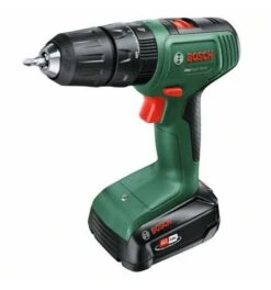 Bosch Akku-Zweigang-Schlagbohrschrauber EasyImpact 18V-40: 1 Akkupack, Ladegerät, Zubehör, Tragekoffer