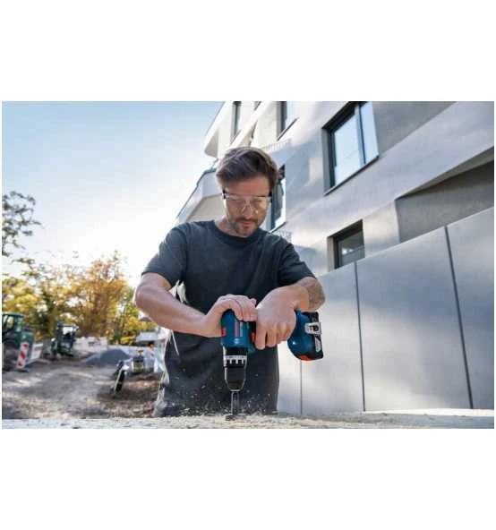 Bosch Akku-Schlagbohrschrauber GSB 18V-45, Mit 2 X 2.0Ah Li-Ion Akku, L-Case 4 Bosch Akku-Schlagbohrschrauber GSB 18V-45, Mit 2 X 2.0Ah Li-Ion Akku, L-Case – Bild 4