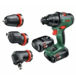 Bosch Akku-Zweigang-Schlagbohrschrauber AdvancedImpact 18: 2x Akku, Ladegerät, Zubehör