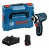 Bosch Akku-Drehschlagschrauber GDR 12V-105, Mit 2 X 2,0 Ah Li-Ion Akku, L-BOXX