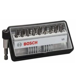 Bosch Schrauberbit-Set Robust Line L Extra-Hart, 18+1-tlg., 25mm, PH, PZ, Torx