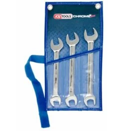 KS Tools CHROMEplus Doppel-Maulschlüssel-Satz, 3-tlg.