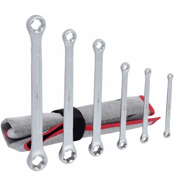 KS Tools Torx-E-Doppel-Ringschlüssel-Satz, 6-tlg. 2 KS Tools Torx-E-Doppel-Ringschlüssel-Satz, 6-tlg. – Bild 2