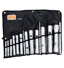 Bahco Doppel-Steckschlüssel-Satz, 12-tlg, In Karton -Heimwerkzeuge doppelsteckschluesselsatz 732018 czm