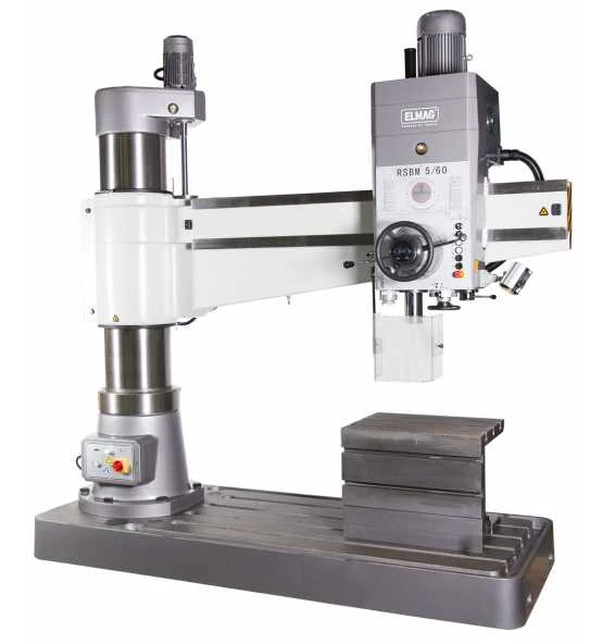 ELMAG Radial-Säulenbohrmaschine, Modell RSBM 5/70 1 ELMAG Radial-Säulenbohrmaschine, Modell RSBM 5/70