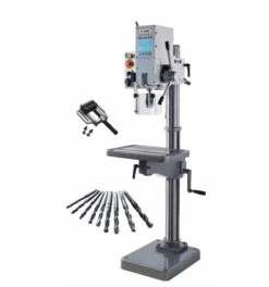 ELMAG Getriebe-Säulenbohrmaschine GBM 3/25 SNE - Set