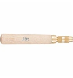 PFERD Nadelfeilenhalter Typ NFH 212 Schnellspannheft Aus Holz 92 Mm Für Nadelfeilen-Ø 3-4,5 Mm (1)