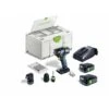 Festool Akku-Bohrschrauber TXS 12 2,5-Set Inkl. 2x 12V 2,5 Ah Akku