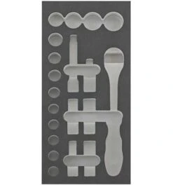 Fortis Werkzeugmodul 1/3 Leer Steckschlüssel 1/2"
