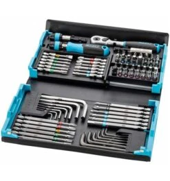 Hazet SmartCase Bit Satz, Sechskant Massiv 6,3 (1/4"), 73-tlg. -Heimwerkzeuge hazet bit satz 1471724 czm