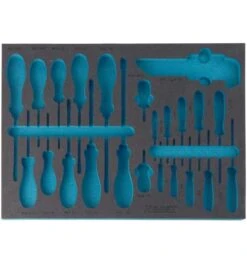 Hazet 2-Komponenten Weichschaum-Einlage Für Art.Nr. 163-141/31, 3/3+ (519 X 392 Mm)