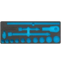 Hazet 2-Komponenten Weichschaum-Einlage Für Art.Nr. 1000, 570 Mm X 220 Mm