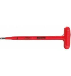 KS Tools T-Griff-Innensechskant-Stiftschlüssel Mit Schutzisolierung, 3x120 Mm