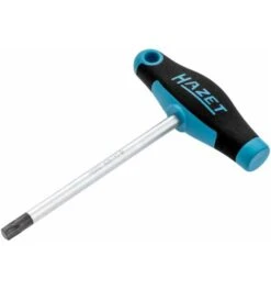 Hazet Schraubendreher, Mit T-Griff, Innen TORX Profil, T45, Rundklinge