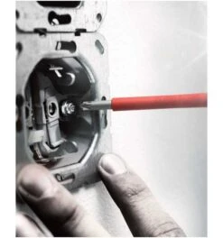 Wera 165 I PZ/S SB VDE-isolierter Schraubendreher Für PlusMinus-Schrauben (Pozidriv/Schlitz), # 1 X 80 Mm -Heimwerkzeuge kombiklinge plus minus klemmschrauben schraubendreher 1014720 czm