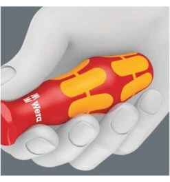 Wera 162 IS PH/S VDE-isolierter Schraubendreher Mit Reduziertem Klingendurchmesser Für PlusMinus Schrauben (Phillips/Schlitz), # 2 X 100 Mm -Heimwerkzeuge kombiklinge plus minus klemmschrauben schraubendreher 808215 czm