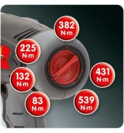 KS Tools 1/2''Akku-Schlag-Schrauber Drehmomentvorwahl,1.800 U/min,mit 2 Akku+1 Ladegerät -Heimwerkzeuge ks tools akku schlagschrauber 95498 czm 1