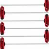 KS Tools T-Griff-Torx-Winkelstiftschlüssel-Satz, 6-tlg.