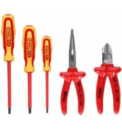 KS Tools ERGOTORQUE VDE Zangen- Und Schraubendreher-Satz, 5-tlg. Variante 2