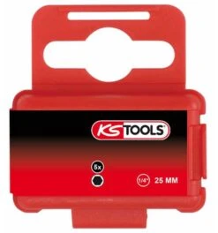 KS Tools 1/4" Bit Innensechskant, 25 Mm, 3/8", 5er Pack