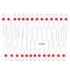 KS Tools Leere Schaumstoffeinlage Zu 811.0027