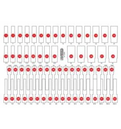 KS Tools Leere Schaumstoffeinlage Zu 811.0063
