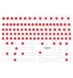 KS Tools Leere Schaumstoffeinlage Zu 811.0101