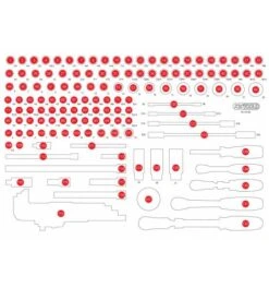 KS Tools Leere Schaumstoffeinlage Zu 811.0140