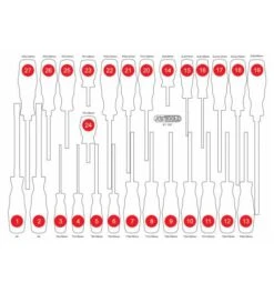 KS Tools Leere Schaumstoffeinlage Zu 811.1027