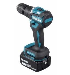 Makita Akku-Schlagbohrschrauber 18V, 40 Nm, 0-1.700 U/min, Akku, Ladegerät, Zubehör, MAKPAC -Heimwerkzeuge makita akku schlagbohrschrauber 1464979 czm