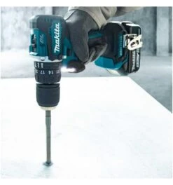 Makita Akku-Schlagbohrschrauber 18V, 40 Nm, 0-1.700 U/min, Akku, Ladegerät, Zubehör, MAKPAC -Heimwerkzeuge makita akku schlagbohrschrauber 1464984 czm