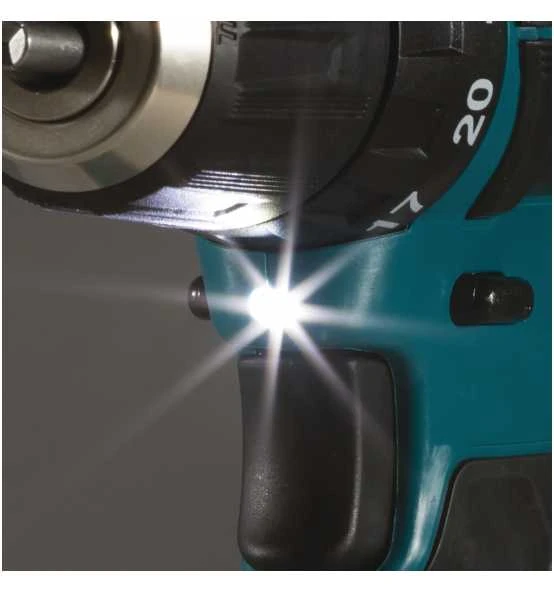Makita Akku-Schlagbohrschrauber Weiß, 12V Max., 30 Nm, 0-1.700 Min, Akku, Ladegerät, Transportkoffer 3 Makita Akku-Schlagbohrschrauber Weiß, 12V Max., 30 Nm, 0-1.700 Min, Akku, Ladegerät, Transportkoffer – Bild 3