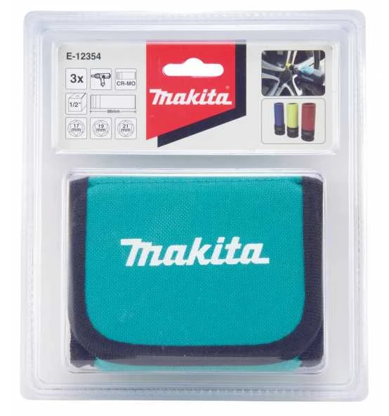 Makita Steckschlüssel-Set "KFZ" 3-tlg., 1/2"-Vierkant 8 Makita Steckschlüssel-Set "KFZ" 3-tlg., 1/2"-Vierkant – Bild 8