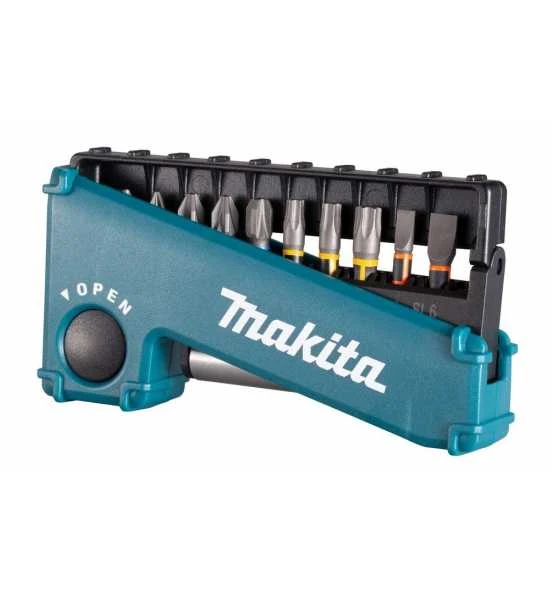 Makita Torsion Bit-Set 11-tlg. (PH2, PZ1, 2x PZ2, PZ3, SL4, SL6, T20, T25, T30) 1 Makita Torsion Bit-Set 11-tlg. (PH2, PZ1, 2x PZ2, PZ3, SL4, SL6, T20, T25, T30)