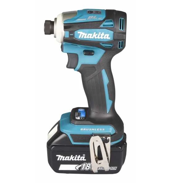 Makita Akku-Schlagschrauber 18V, 1/4", 180 Nm, 0-3.600 Min, Akku, Schnellladegerät, MAKPAC, Inkl. Zubehör 1 Makita Akku-Schlagschrauber 18V, 1/4", 180 Nm, 0-3.600 Min, Akku, Schnellladegerät, MAKPAC, Inkl. Zubehör