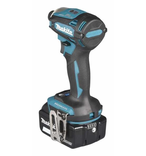 Makita Akku-Schlagschrauber 18V, 1/4", 180 Nm, 0-3.600 Min, Akku, Schnellladegerät, MAKPAC, Inkl. Zubehör 2 Makita Akku-Schlagschrauber 18V, 1/4", 180 Nm, 0-3.600 Min, Akku, Schnellladegerät, MAKPAC, Inkl. Zubehör – Bild 2